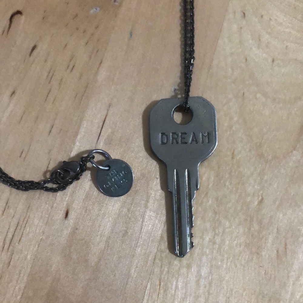 Giving keys necklace